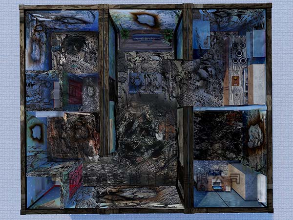 火災(zāi)調(diào)查模擬實驗箱